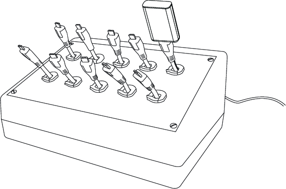 sensor charging on Multi Dock